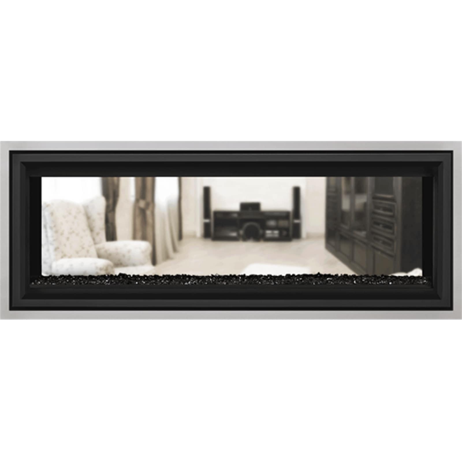 Napoleon Vector 50 See-Through Linear Direct-Vent Gas Fireplace - LV50N2-2 COLOR AND DESIGN OPTION