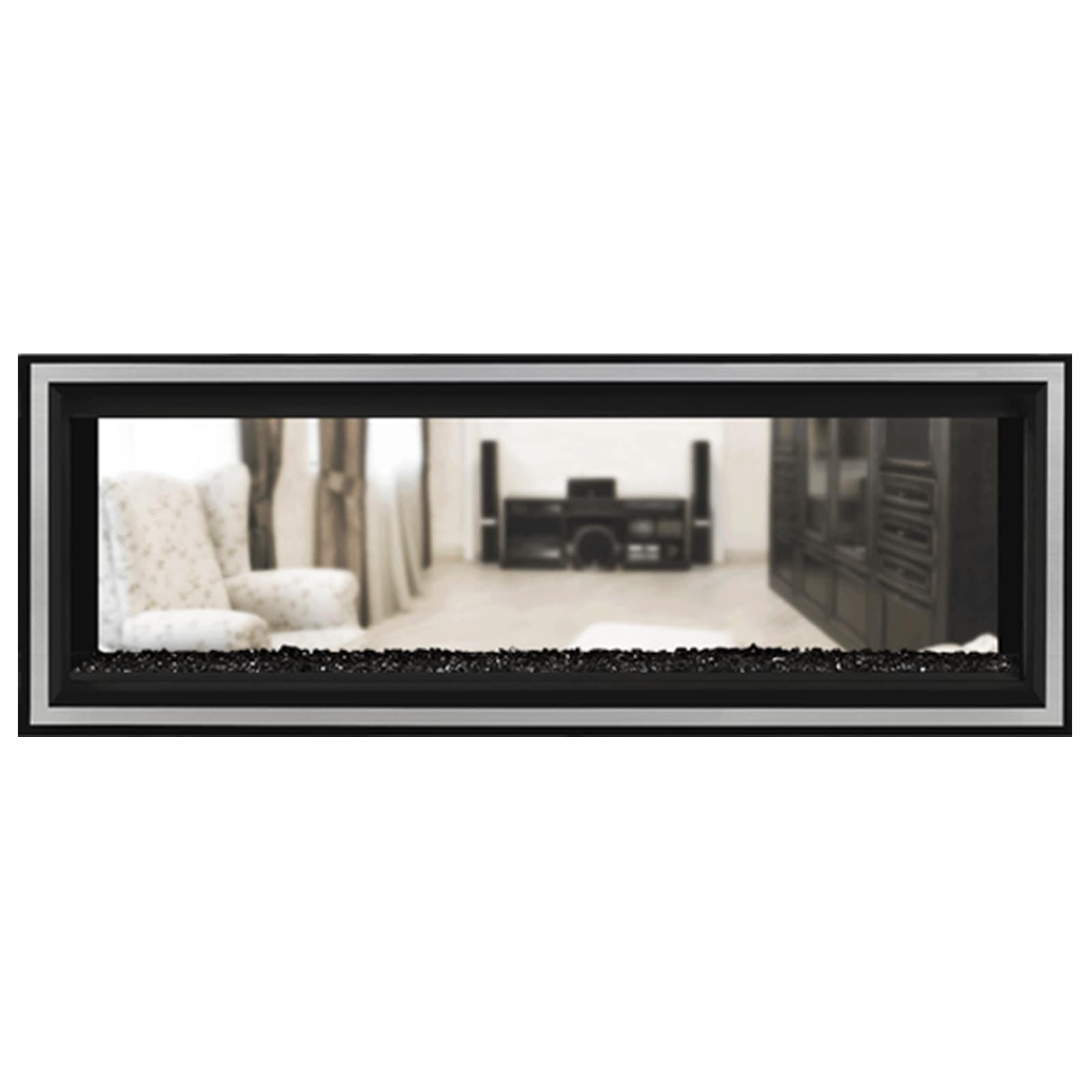 Napoleon Vector 50 See-Through Linear Direct-Vent Gas Fireplace - LV50N2-2 COLOR AND DESIGN OPTION