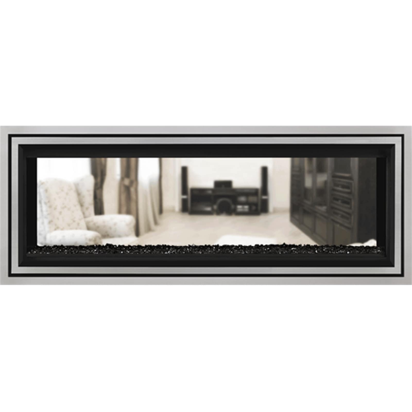 Napoleon Vector 50 See-Through Linear Direct-Vent Gas Fireplace - LV50N2-2 COLOR AND DESIGN OPTION