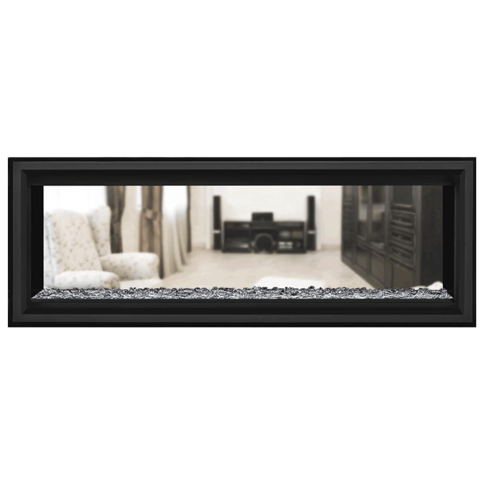 Napoleon Vector 50 See-Through Linear Direct-Vent Gas Fireplace - LV50N2-2 COLOR AND DESIGN OPTION