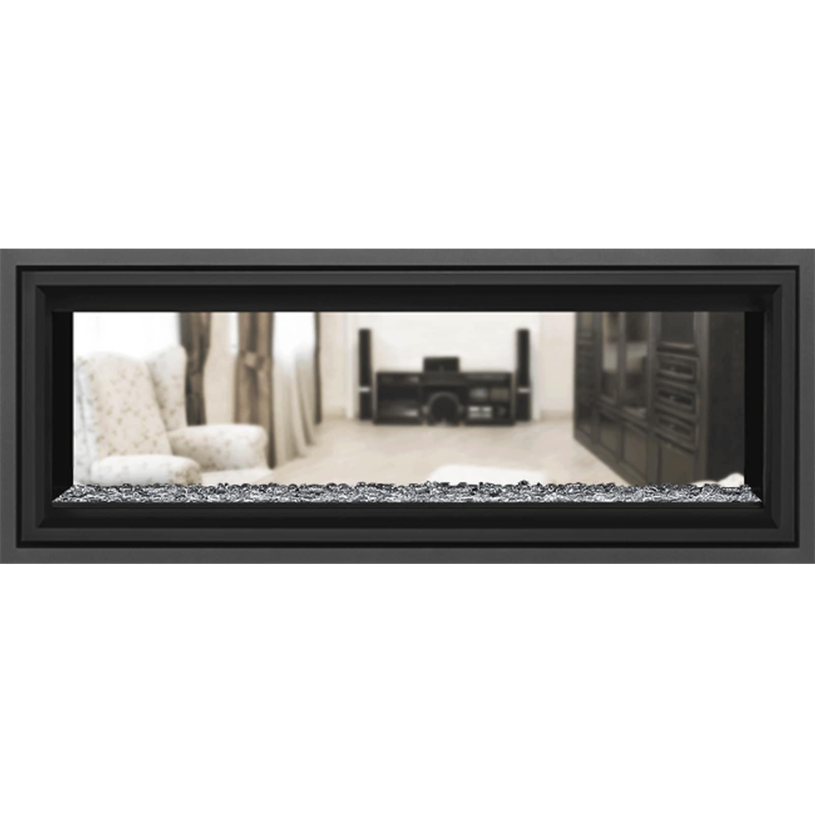 Napoleon Vector 50 See-Through Linear Direct-Vent Gas Fireplace - LV50N2-2 COLOR AND DESIGN OPTION