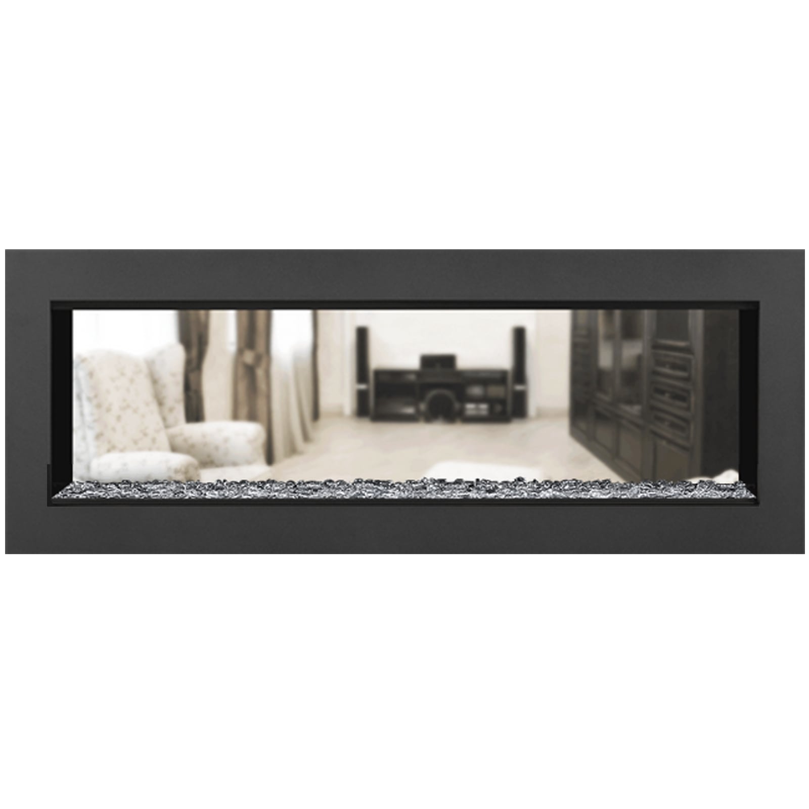 Napoleon Vector 50 See-Through Linear Direct-Vent Gas Fireplace - LV50N2-2 COLOR AND DESIGN OPTION