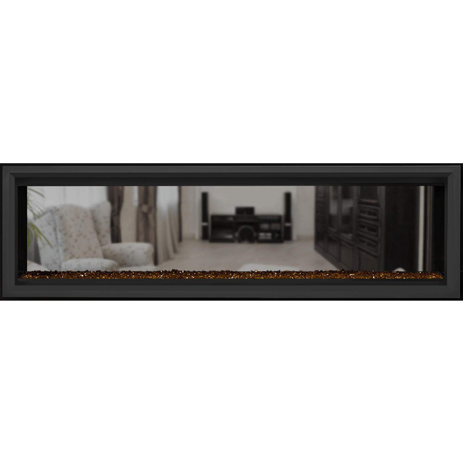 Napoleon Vector 62 See-Through Linear Direct-Vent Gas Fireplace - LV62N2