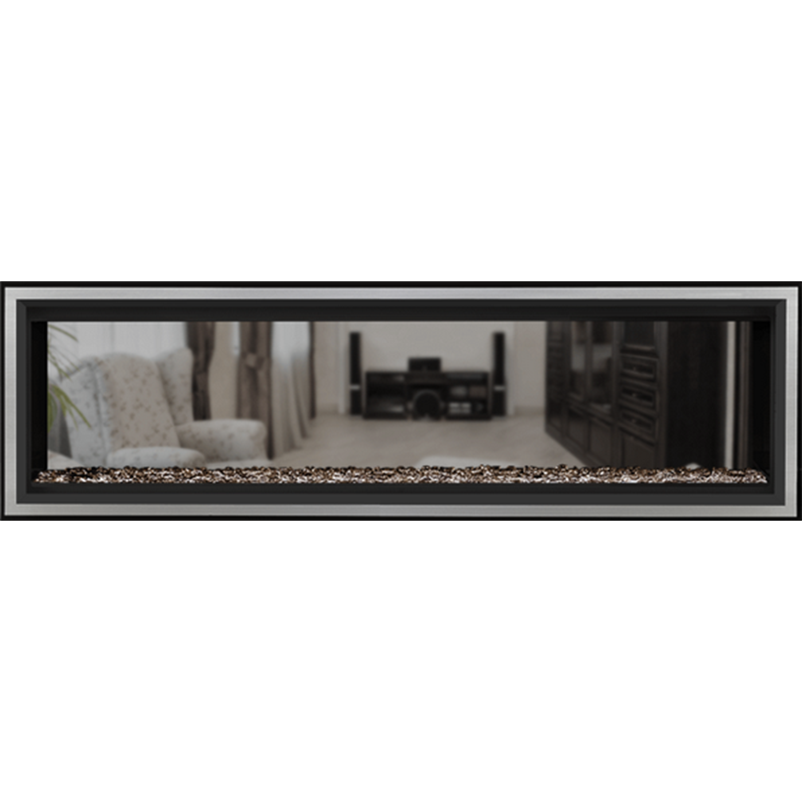 Napoleon Vector 62 See-Through Linear Direct-Vent Gas Fireplace - LV62N2