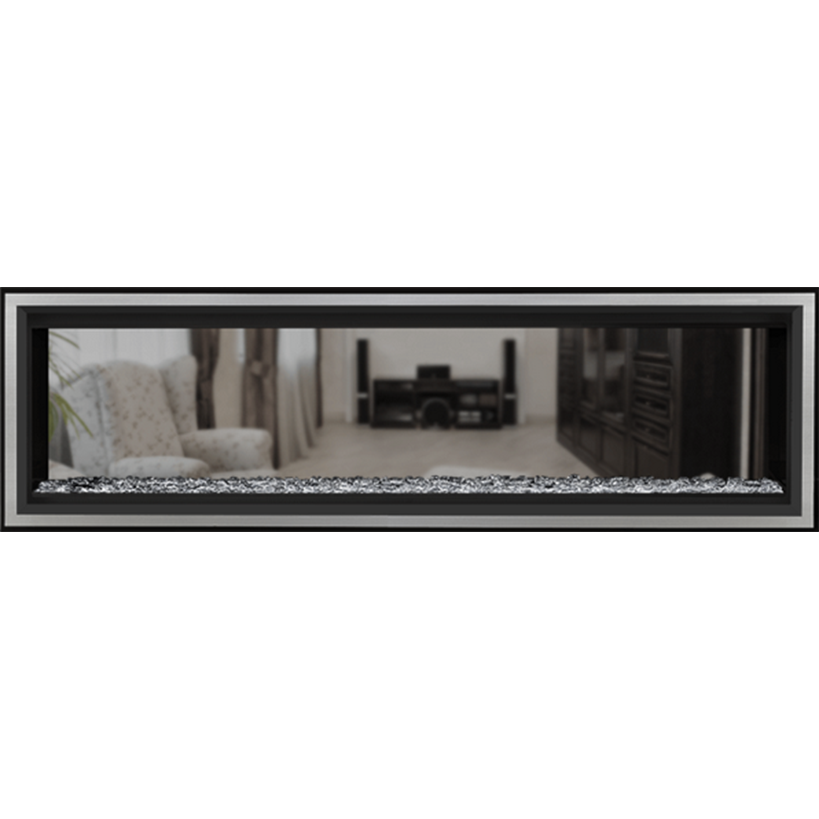 Napoleon Vector 62 See-Through Linear Direct-Vent Gas Fireplace - LV62N2