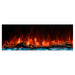 Modern Flames Modern Flames Landscape Pro 58'' Electric Fireplace Wall Mount Studio Suite | Coastal Sand Multi-Side View Electric Fireplace