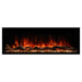Modern Flames Modern Flames Landscape Pro 94'' Electric Fireplace Wall Mount Studio Suite | White Ready to Paint Multi-Side View Electric Fireplace