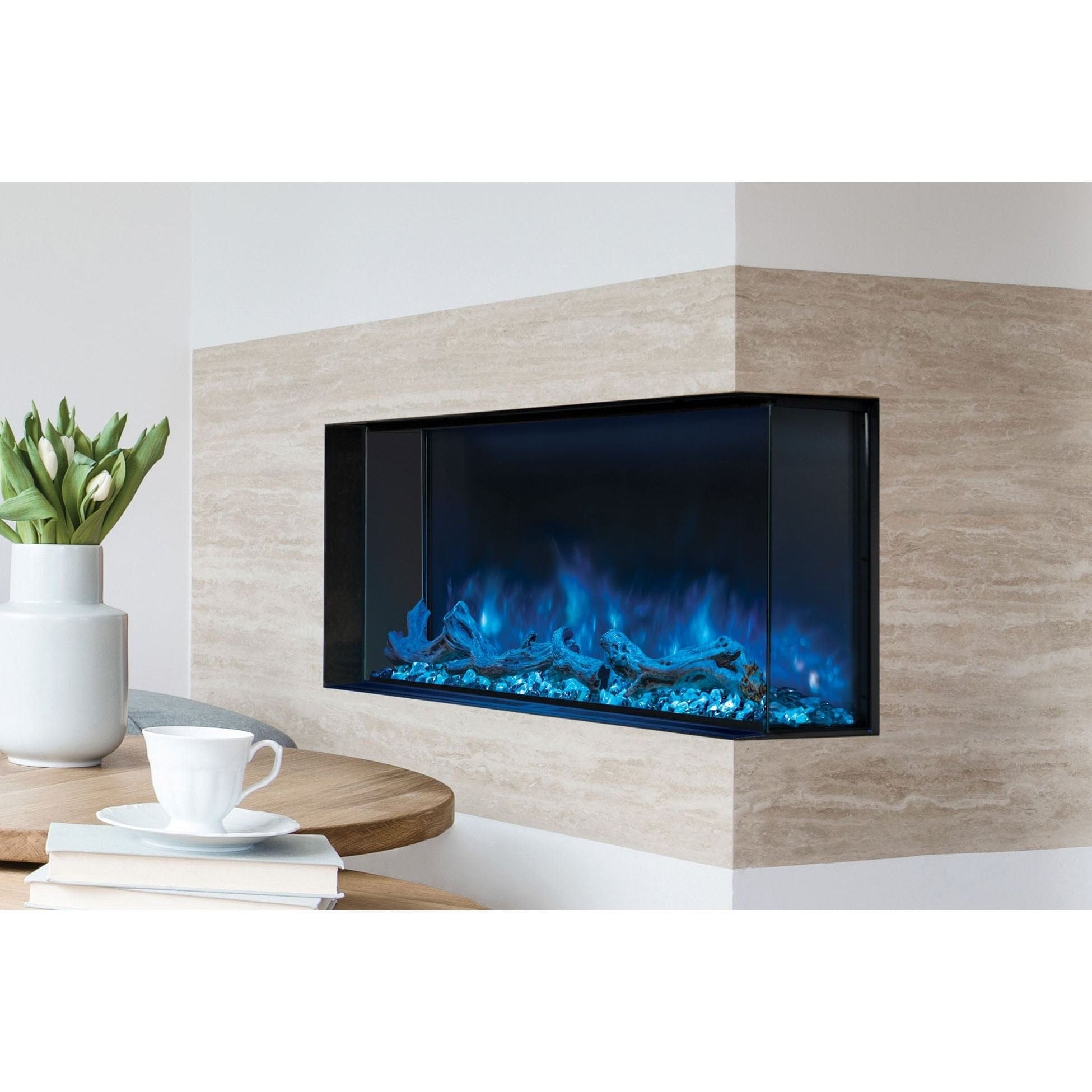 Modern Flames Modern Flames Landscape Pro Multi 44-inch 3-Sided / 2-Sided Built In Electric Fireplace Multi-Side View Electric Fireplace
