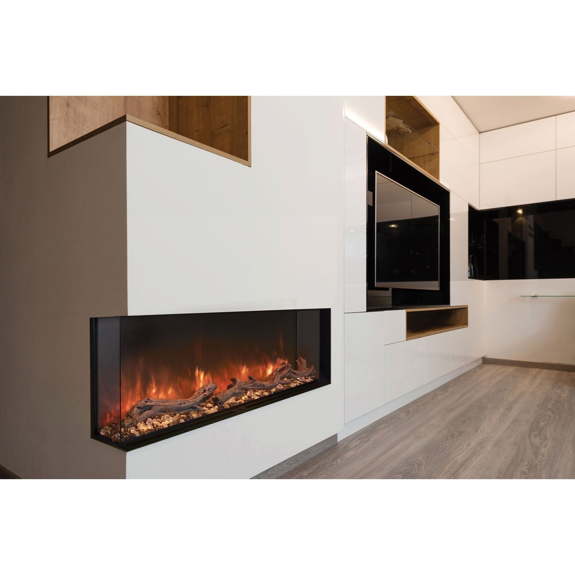 Modern Flames Modern Flames Landscape Pro Multi 44-inch 3-Sided / 2-Sided Built In Electric Fireplace Multi-Side View Electric Fireplace