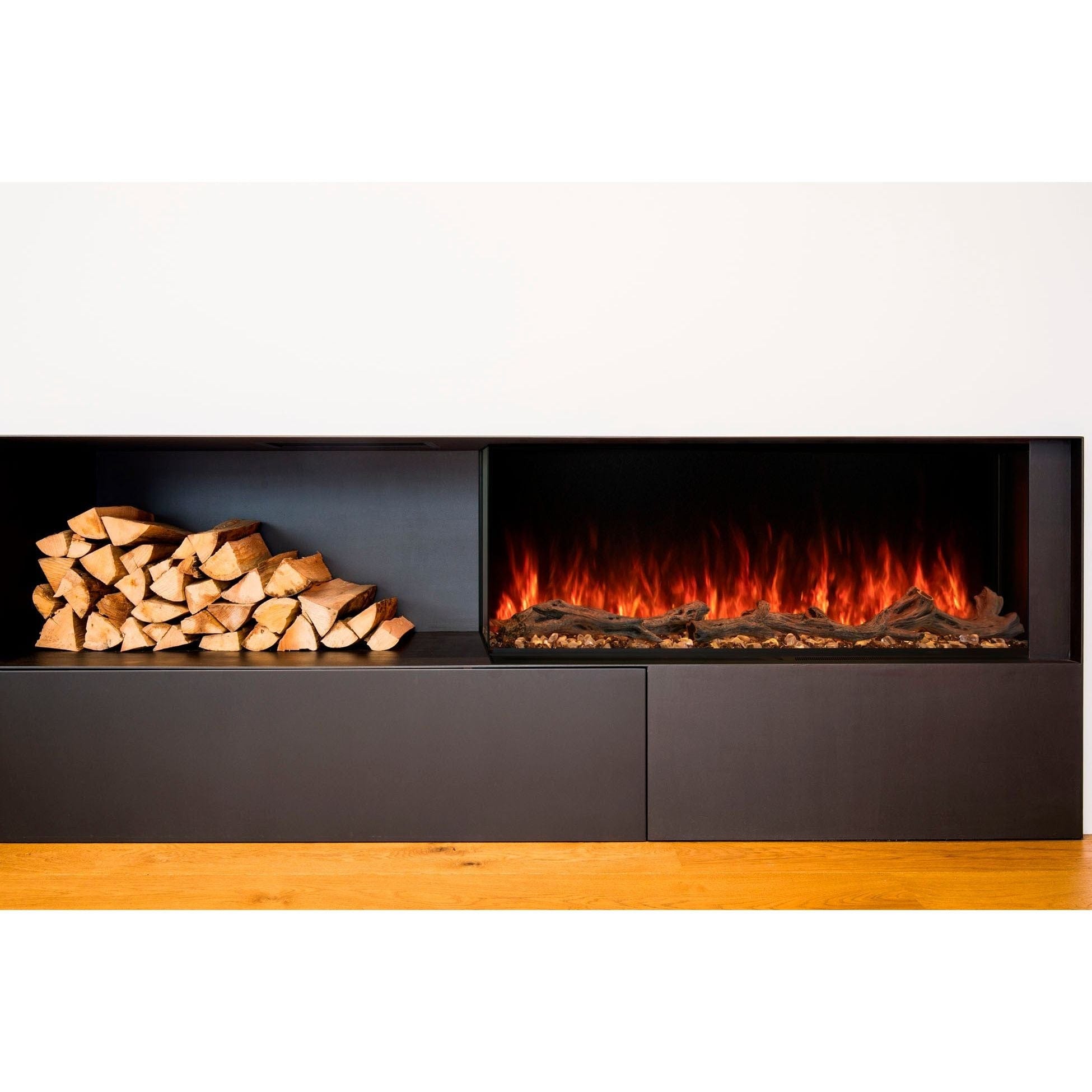 Modern Flames Modern Flames Landscape Pro Multi 56-inch 3-Sided / 2-Sided Built In Electric Fireplace Multi-Side View Electric Fireplace