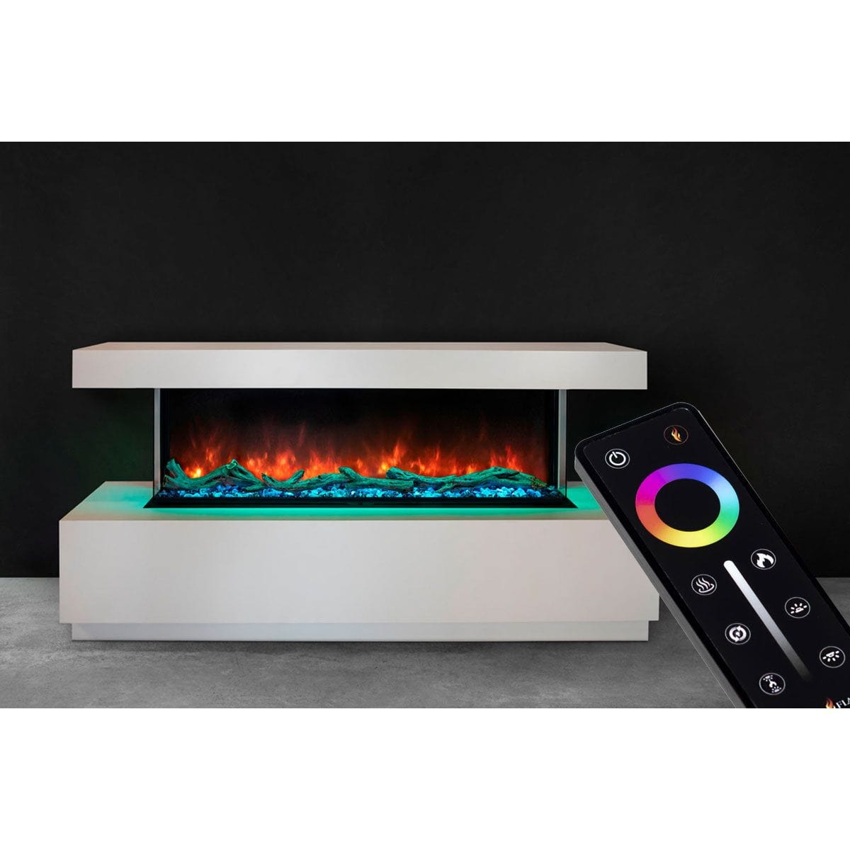 Modern Flames Modern Flames Landscape Pro Multi 68-inch 3-Sided / 2-Sided Built In Electric Fireplace Multi-Side View Electric Fireplace Remote Control (included) LPM-6816