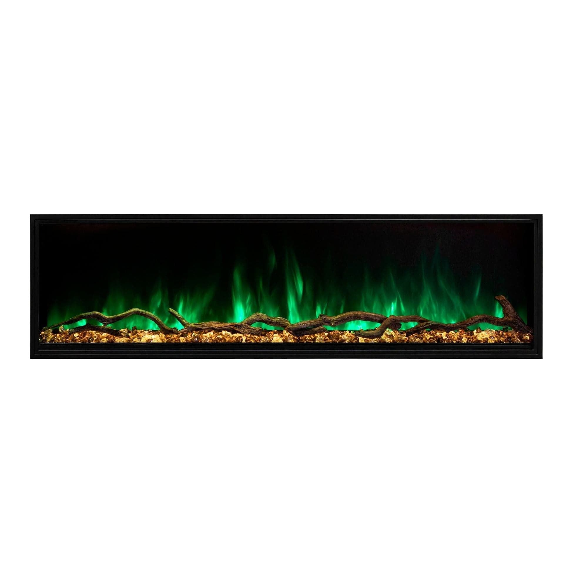 Modern Flames Modern Flames Landscape Pro Slim 44" Built In Linear Electric Fireplace Wall Mount Built In Electric Fireplace