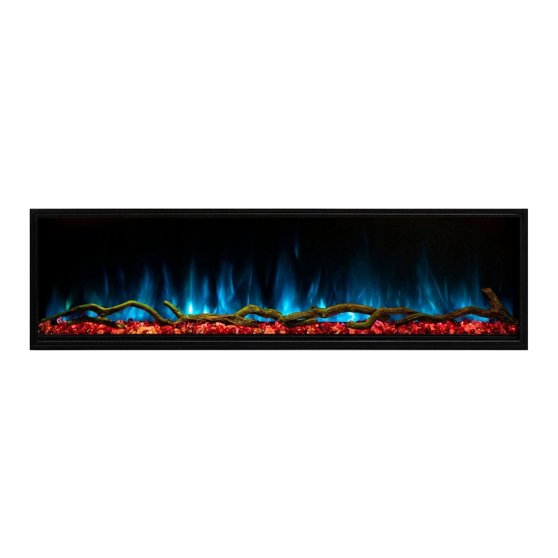 Modern Flames Modern Flames Landscape Pro Slim 44" Built In Linear Electric Fireplace Wall Mount Built In Electric Fireplace