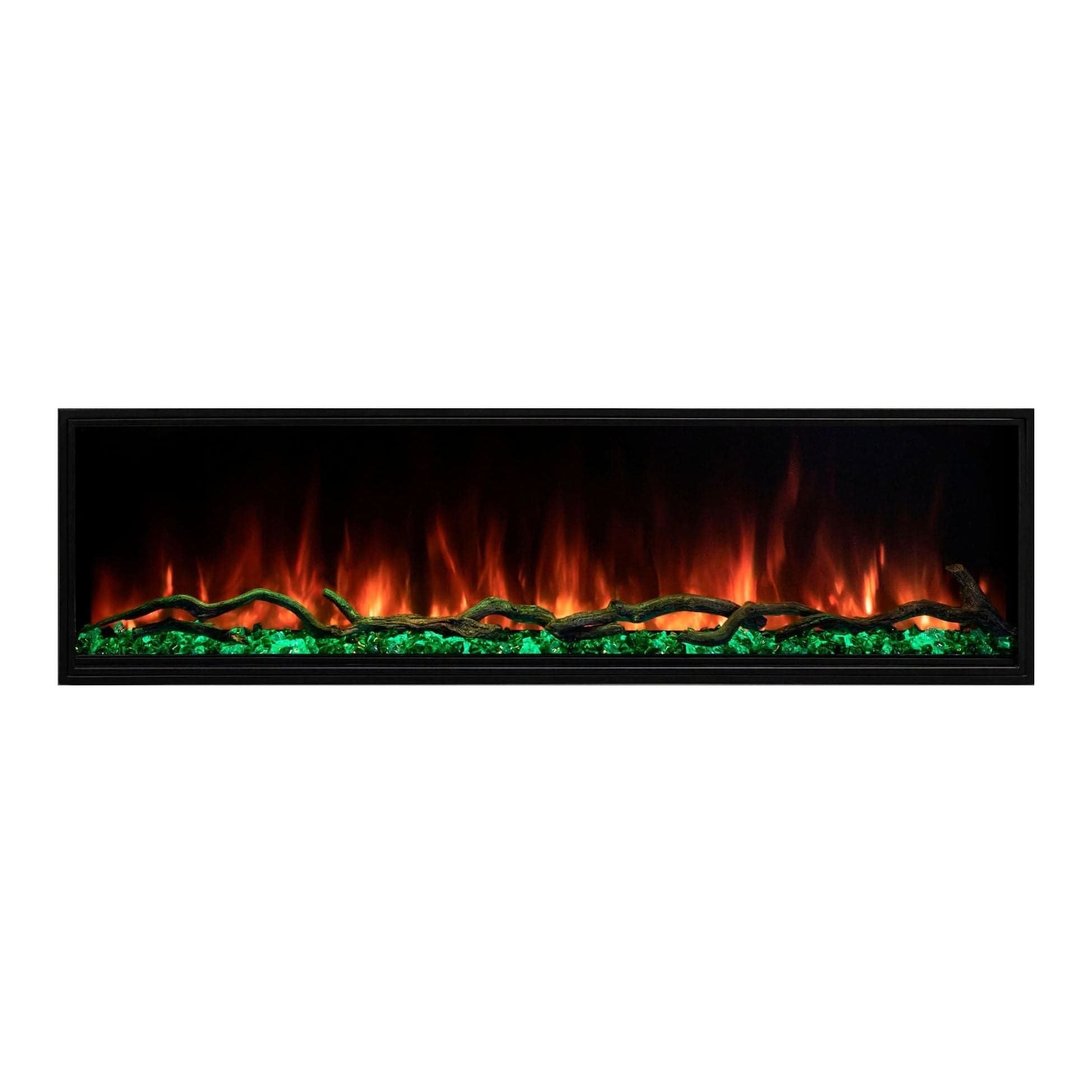 Modern Flames Modern Flames Landscape Pro Slim 44" Built In Linear Electric Fireplace Wall Mount Built In Electric Fireplace