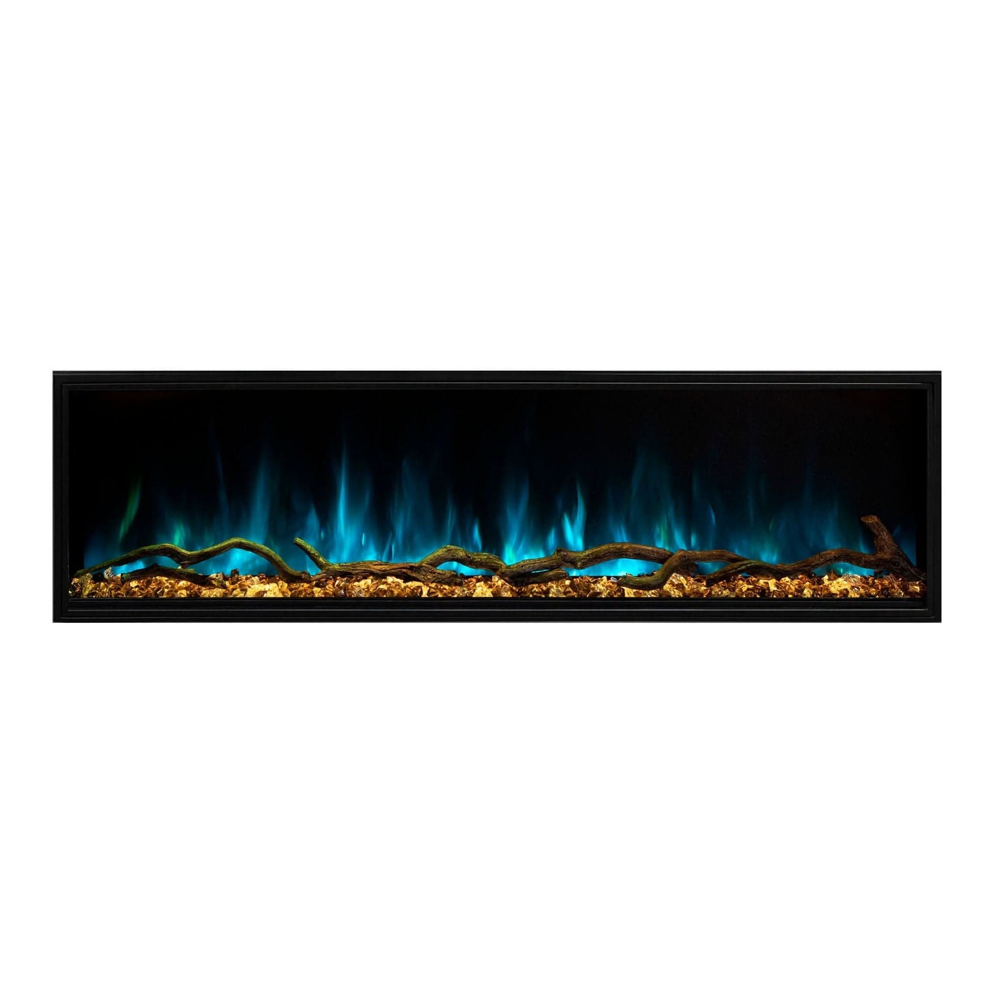 Modern Flames Modern Flames Landscape Pro Slim 96" Built In Linear Electric Fireplace Wall Mount Built In Electric Fireplace