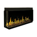 Modern Flames Orion Multi 100" Heliovision Virtual Multi-View Built-In Electric Fireplace FRONT AND SIDE VIEW