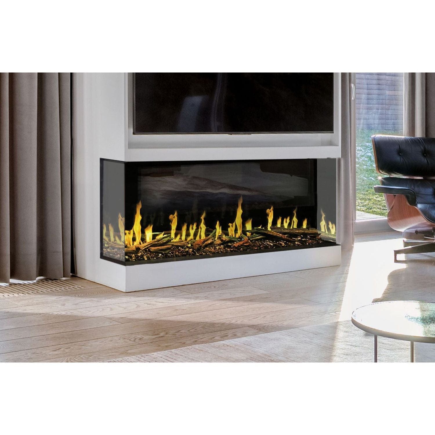 Modern Flames Modern Flames Orion Multi 60" Heliovision Virtual Multi-View Built-In Electric Fireplace Multi-Side View Electric Fireplace OR60-MULTI