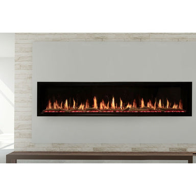 Modern Flames Modern Flames Orion Slim 100" Heliovision Virtual Recessed / Wall Mount Electric Fireplace Wall Mount Built In Electric Fireplace OR100-SLIM