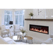 Modern Flames Modern Flames Orion Slim 100" Heliovision Virtual Recessed / Wall Mount Electric Fireplace Wall Mount Built In Electric Fireplace OR100-SLIM