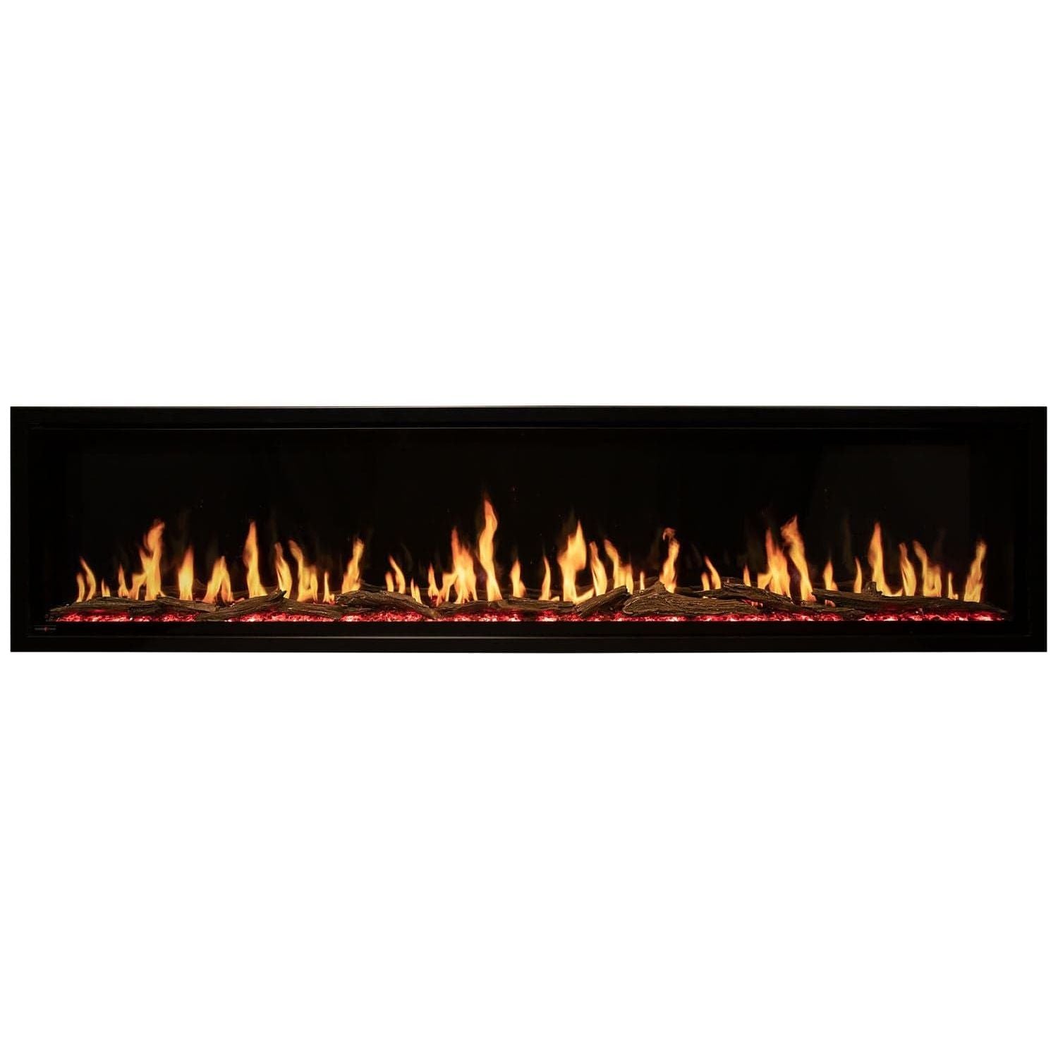 Modern Flames Modern Flames Orion Slim 100" Heliovision Virtual Recessed / Wall Mount Electric Fireplace Wall Mount Built In Electric Fireplace OR100-SLIM