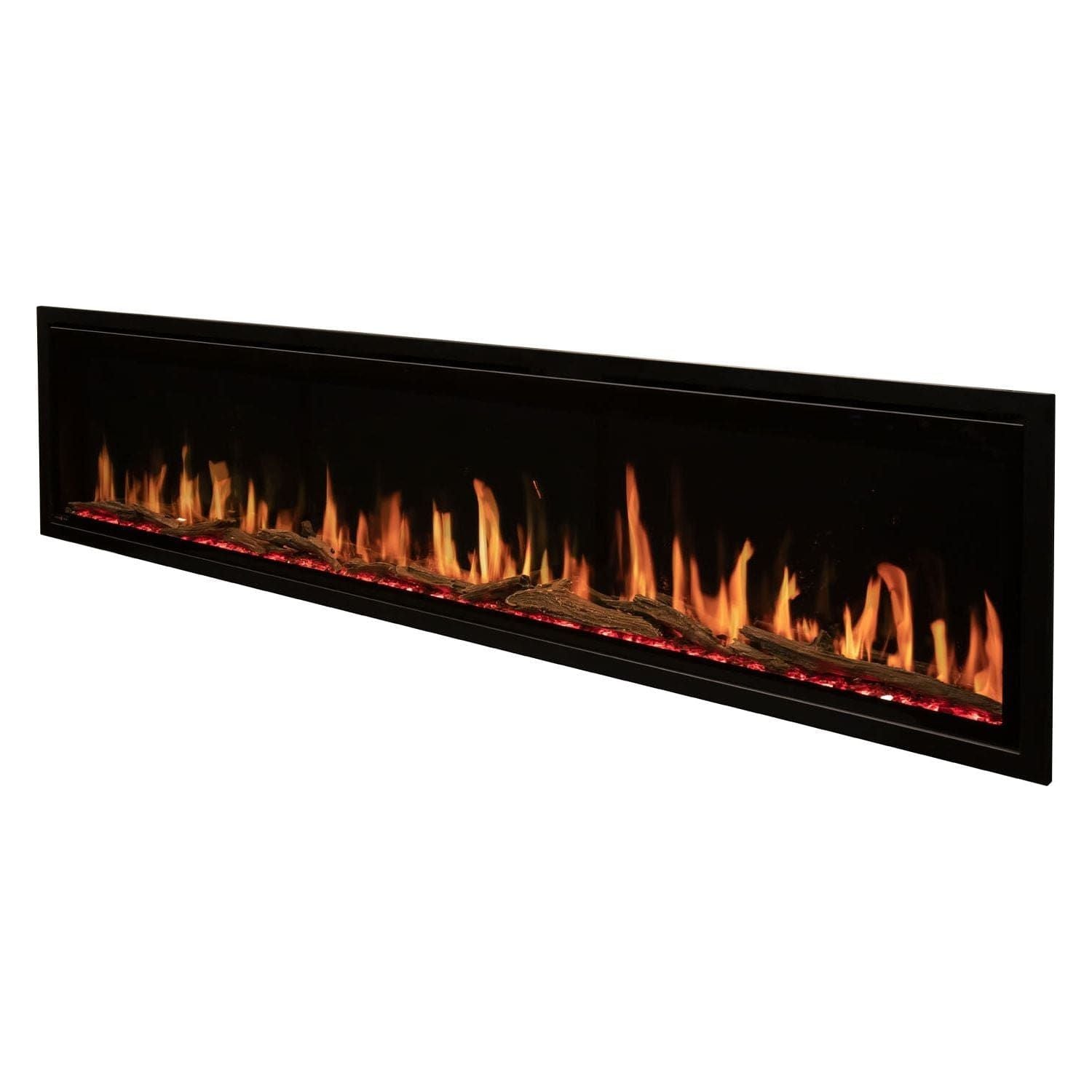 Modern Flames Modern Flames Orion Slim 76" Heliovision Virtual Recessed / Wall Mount Electric Fireplace Wall Mount Built In Electric Fireplace OR76-SLIM