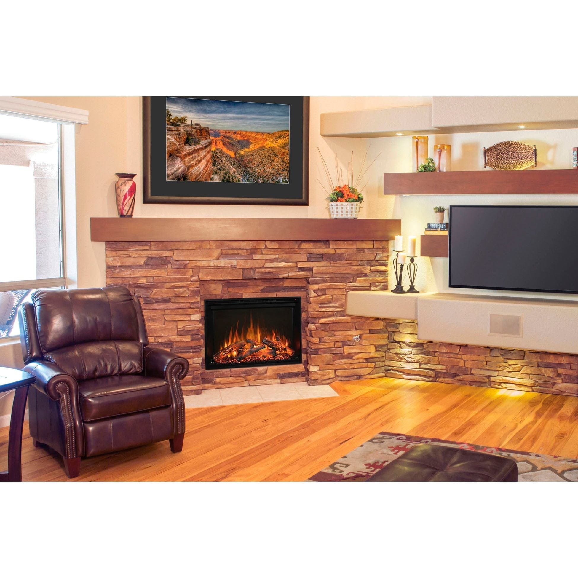 Modern Flames Modern Flames Redstone 26" Built In Electric Firebox Insert Electric Firebox Insert