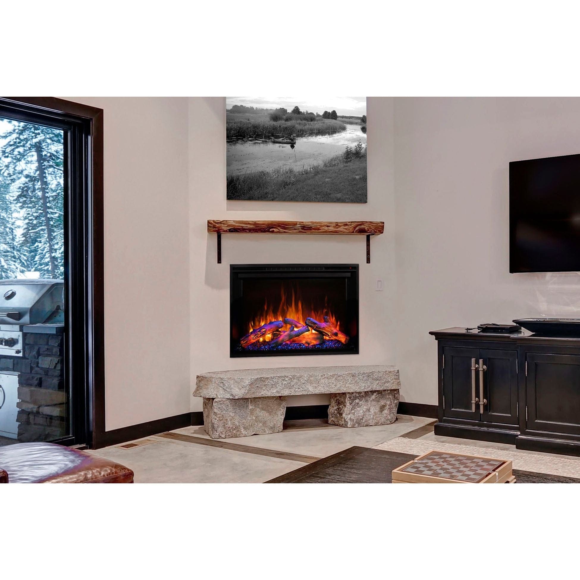 Modern Flames Modern Flames Redstone 54" Built In Electric Firebox Insert Electric Firebox Insert RS-5435