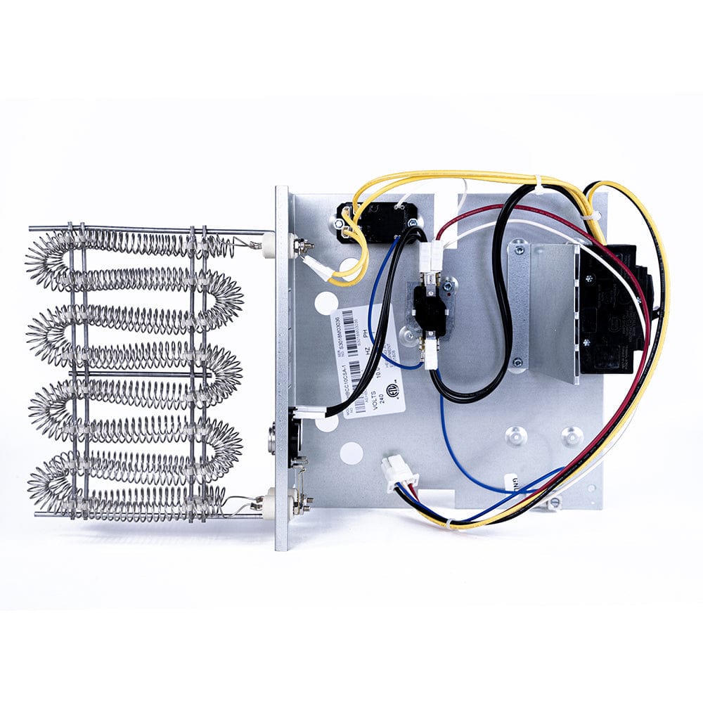 MRCOOL MRCOOL 10 KW Signature Air Handler Heat Strip with Circuit Breaker, MHK10H Heat Kit MHK10H horizontal view with wires