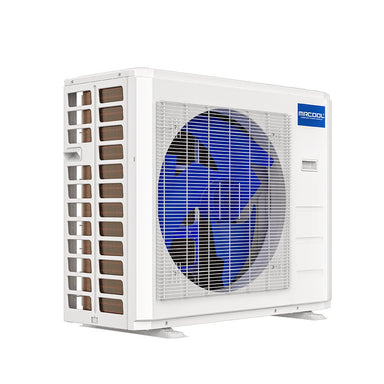 MRCOOL DIY Mini Split - 24,000 BTU 2 Zone Ceiling Cassette Ductless Air Conditioner and Heat Pump with 16 ft. and 25 ft. Install Kit, DIYM227HPC02C01 SIDE VIEW