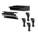 Osburn Osburn Cast Iron Traditional Leg Kit with Ash Drawer for 2000 Wood Stove OA10226 Wood Stove Leg Kits Black OA10226