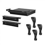 Osburn Cast Iron Traditional Leg Kit with Ash Drawer for Osburn 1700 Wood Stove OA10247