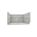 Osburn Classic Moulded Refractory Brick Panels AC02360