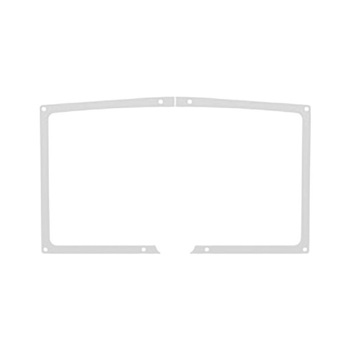 Osburn Osburn Door Overlay for Osburn Everest II Wood Fireplace OA10620 Door Overlays Brushed Nickel OA10622