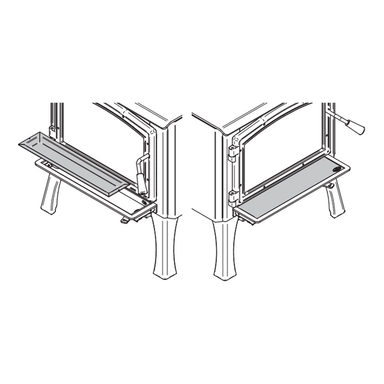 Osburn Osburn Glass Ash Lip for 1700, 2000 & 3300 Wood Stoves OA10132 Glass Ash Lips OA10132