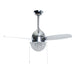 Parrot Uncle Parrot Uncle 42 In. Dreyer Modern Ceiling Fan with Lighting and Remote Control Ceiling Fan F6273110V