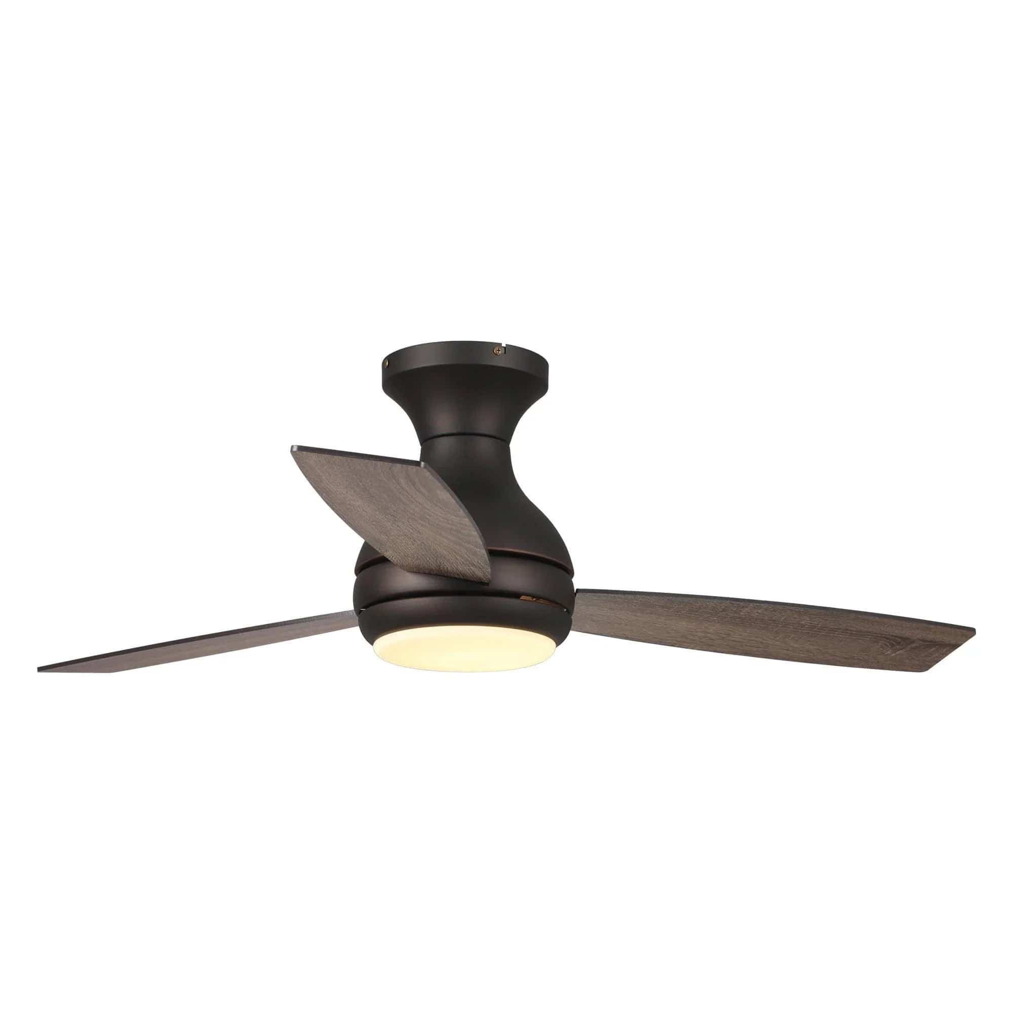 Parrot Uncle Parrot Uncle 48 In. Beckette Modern Ceiling Fan with Lighting and Remote Control Ceiling Fan F6297110V