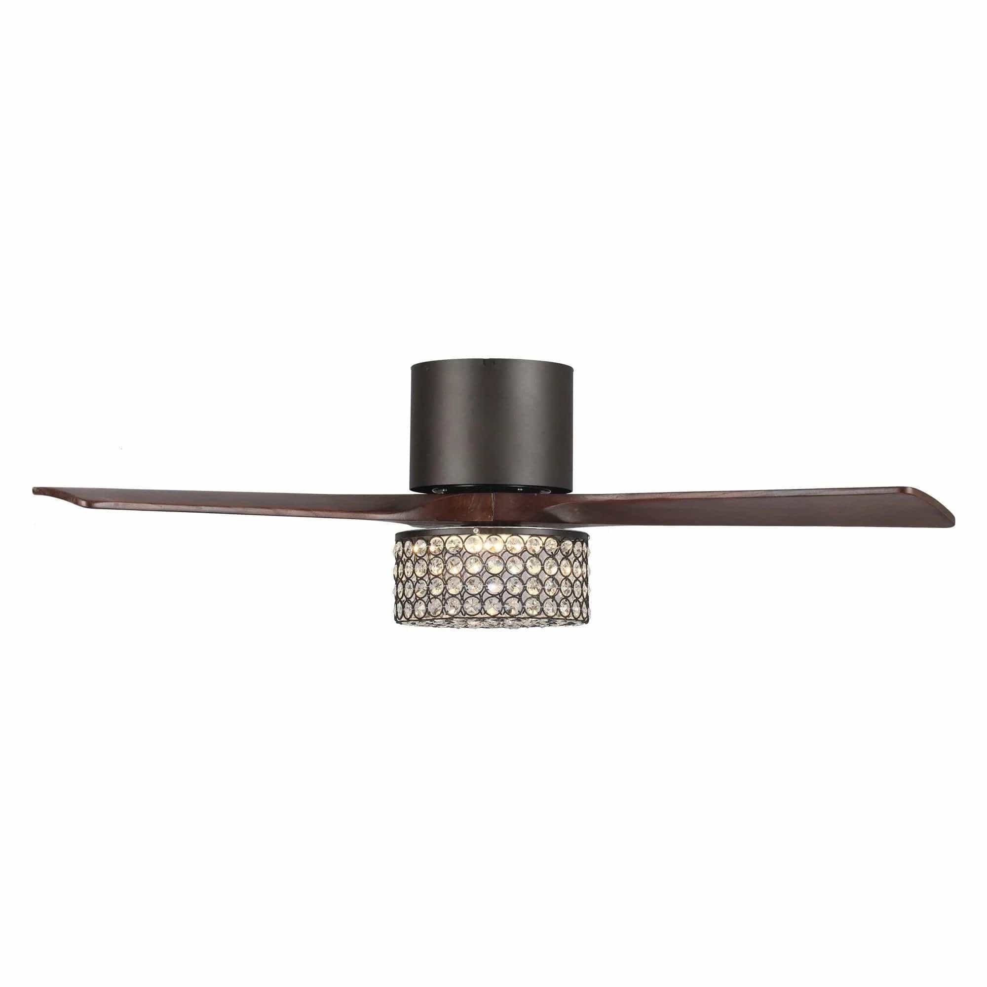 Parrot Uncle Parrot Uncle 48 In. Farmhouse Ceiling Fan with Lighting and Remote Control Ceiling Fan F6327110V