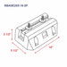 Pioneer Floor Mounting Base Kit for Split Air Conditioning Systems ACC Illustration