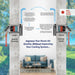 Pioneer Pioneer® ECOasis 50 Ductless Wall-Mounted Single-Room Wi-Fi Energy Recovery Ventilator ERV ERV050AHRMCO2L