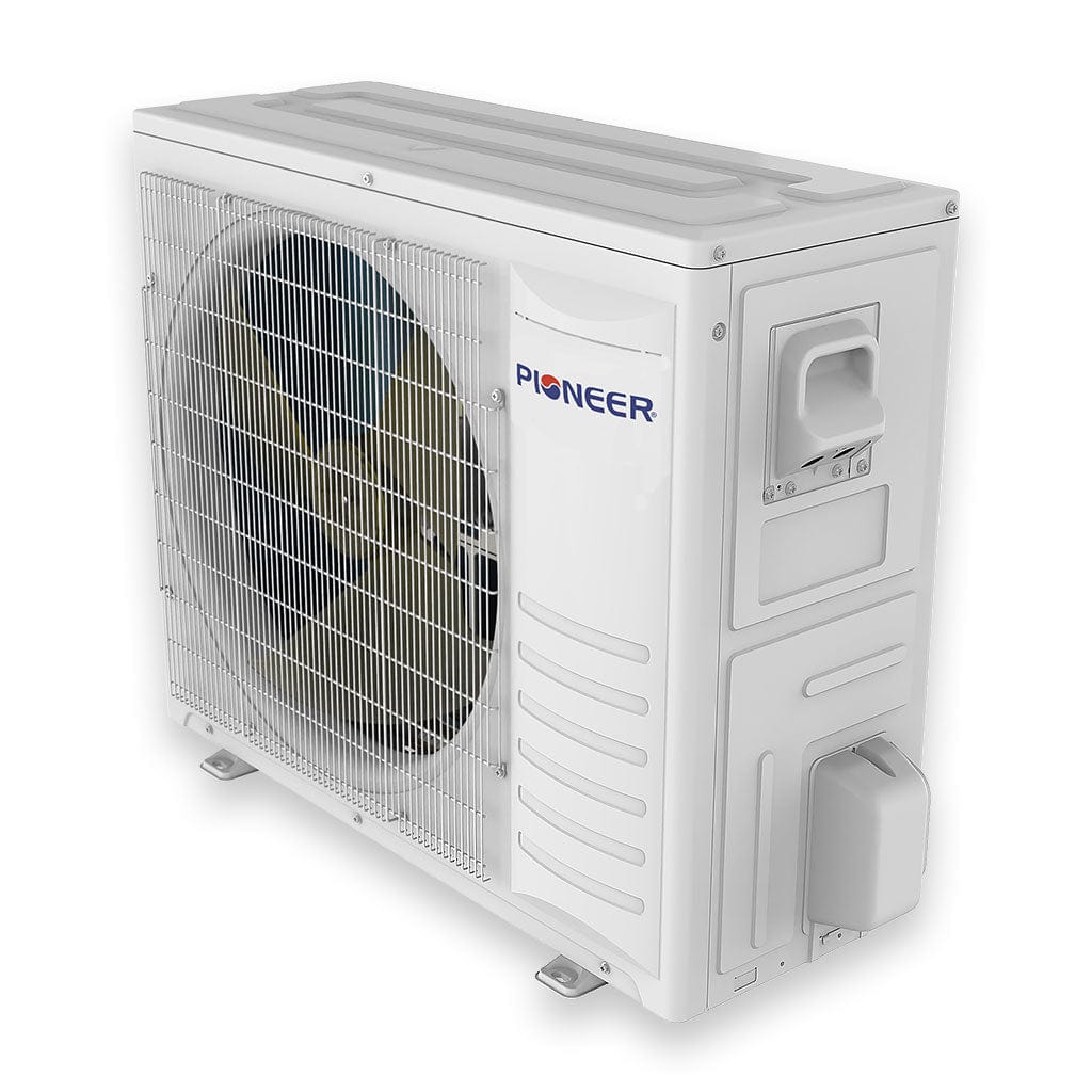 Wi-Fi Enabled Air Conditioner Hyper Heat Pump Full Set 230V side view