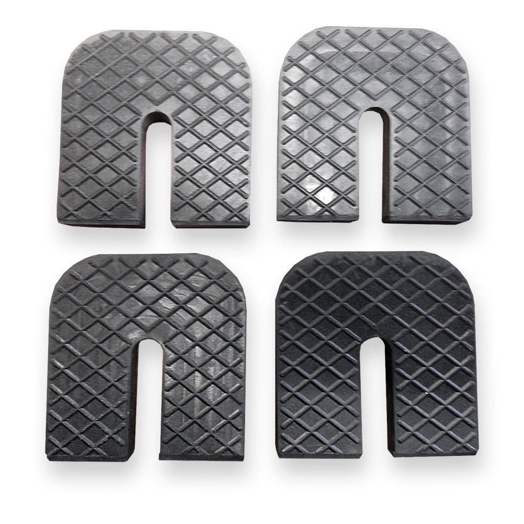 Rubber Vibration Absorber Feet Kit (Flat Mount) for Ductless Mini Split Systems,4 Piece