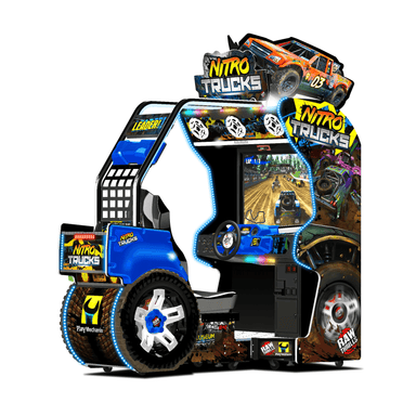 Raw Thrills Raw Thrills Nitro Trucks Arcade Games