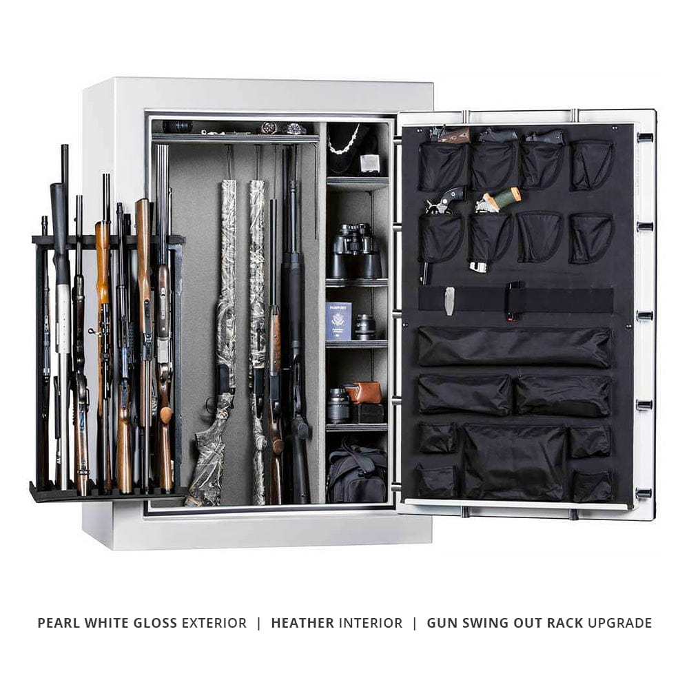 Rhino Safe Rhino A Series Gun Safe A6042X Gun Safe Pearl White Gloss / Black RHI Special