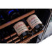 Smith & Hanks Wine & Beverage Cooler, Smoked Black Glass Door Wine & Beverage Cooler RE100018