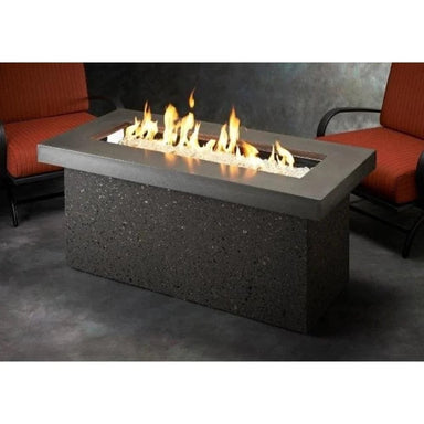 the outdoor greatroom The Outdoor GreatRoom Company Key Largo Linear Gas Fire Pit Table Fire Table