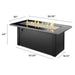 the outdoor greatroom The Outdoor GreatRoom Company Monte Carlo 59-Inch Linear Gas Fire Pit Table (MCR-1242-BLK-K) Fire Table MCR-1242-BLK-K