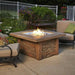 the outdoor greatroom The Outdoor GreatRoom Company Sierra 44-Inch Square Gas Fire Pit Table (SIERRA-2424-M-K) Fire Table SIERRA-2424-M-K