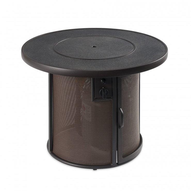 the outdoor greatroom The Outdoor GreatRoom Company Stonefire 31-Inch Round Gas Fire Pit Table