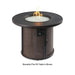 the outdoor greatroom The Outdoor GreatRoom Company Stonefire 31-Inch Round Gas Fire Pit Table