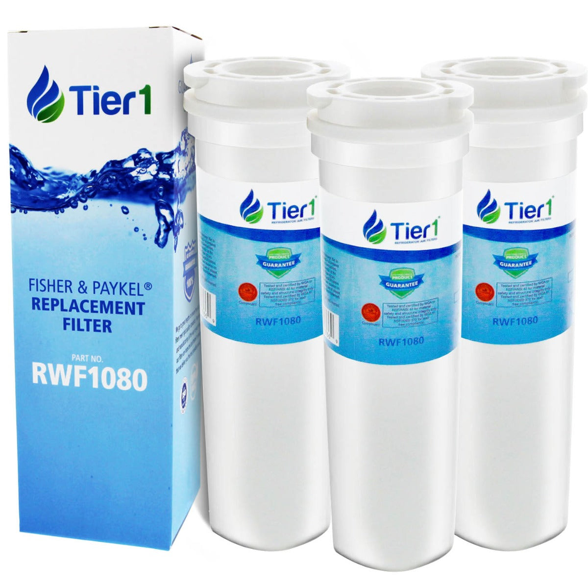 Tier1 Fisher & Paykel 836848 Refrigerator Water Filter Replacement Comparable